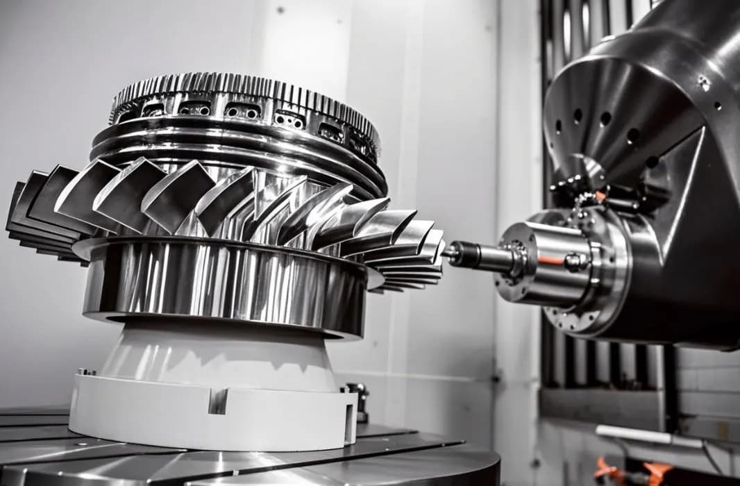 Custom 5-Axis CNC Machining of Aerospace Components